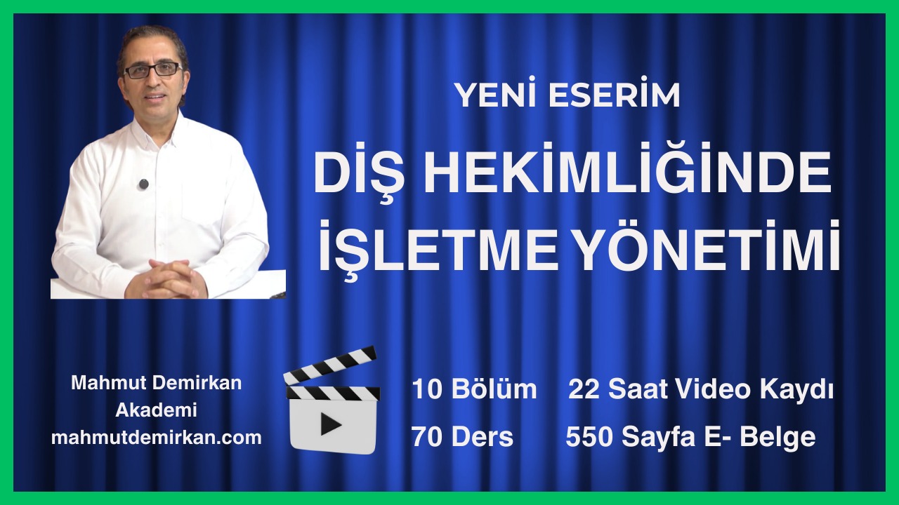 Diş Hekimliğinde İşletme Yönetimi